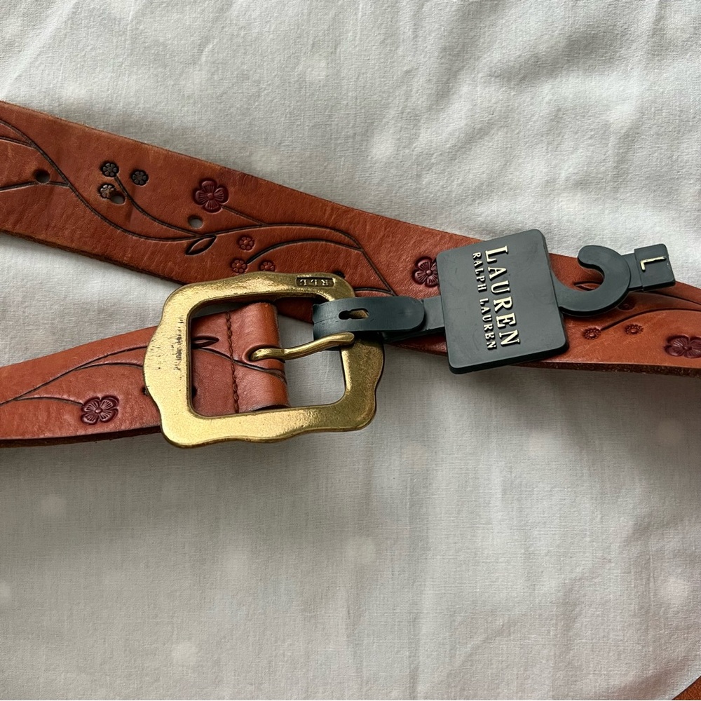 Vintage RL Leather Belt